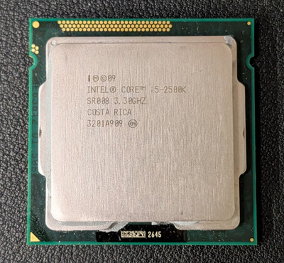 TESTED Intel Core i5-2500K CPU 3.3GHz Quad Core SR008 Socket LGA 1155 Processor