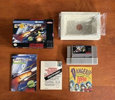 Super Earth Defense Force (Super Nintendo SNES) Excellent CIB Complete w Inserts