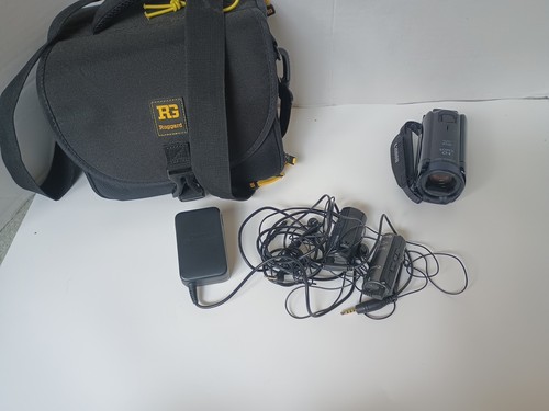 Canon Vixia HF R600 HD Digital Camcorder Video Camera Tested Working - Picture 12 of 14