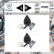 2x ORIGINAL® Spidan 23694 Faltenbalgsatz, Antriebswelle Vorne, Links, Rechts