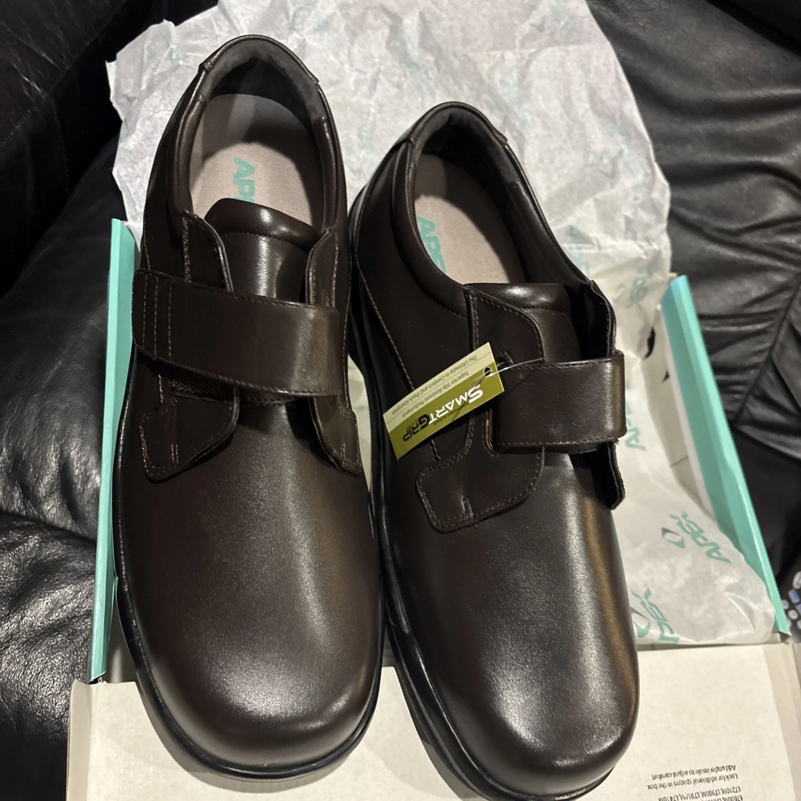 Apex Mens Orthopedic B3100M Walking Shoe Size 16 Wide Brown Leather NEW
Opens in a new window or tab