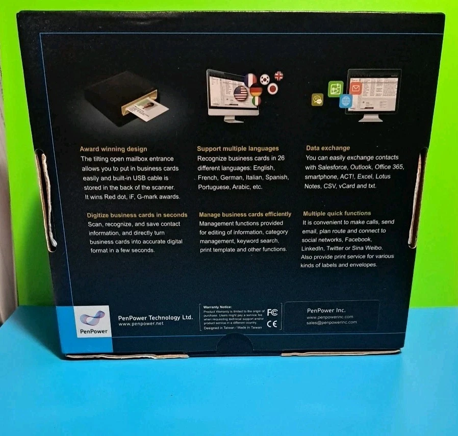 PenPower WorldCard Pro WCU02A Multi-Platform Business Card Reader. - Image 4 of 4