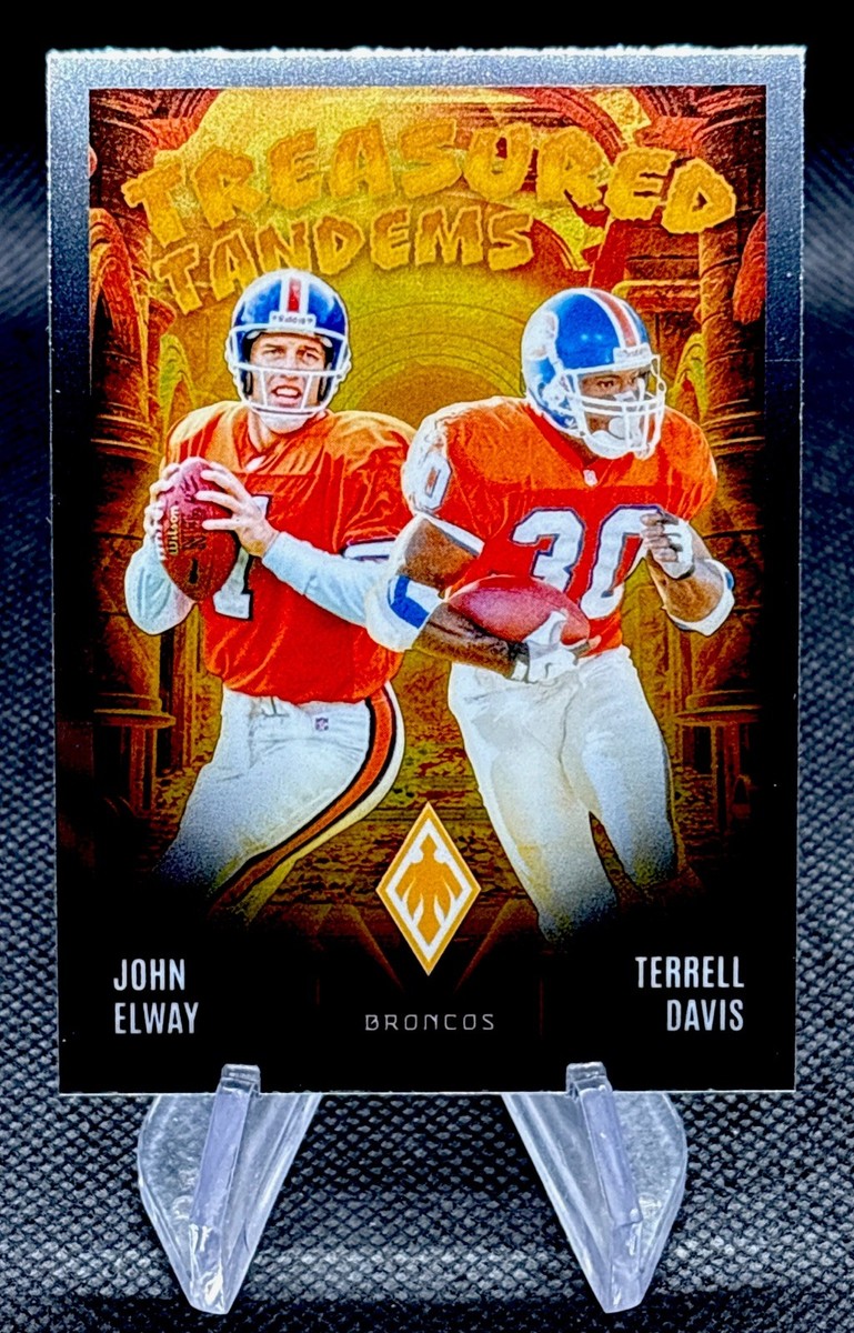 2024 Panini Phoenix Treasured Tandems John Elway/Terrell Davis #TT