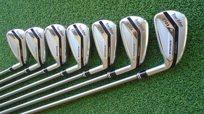 MINT Tour Edge Exotics C723 Iron Set 5-AW UST Recoil 660 SC F3 Regular Flex RH