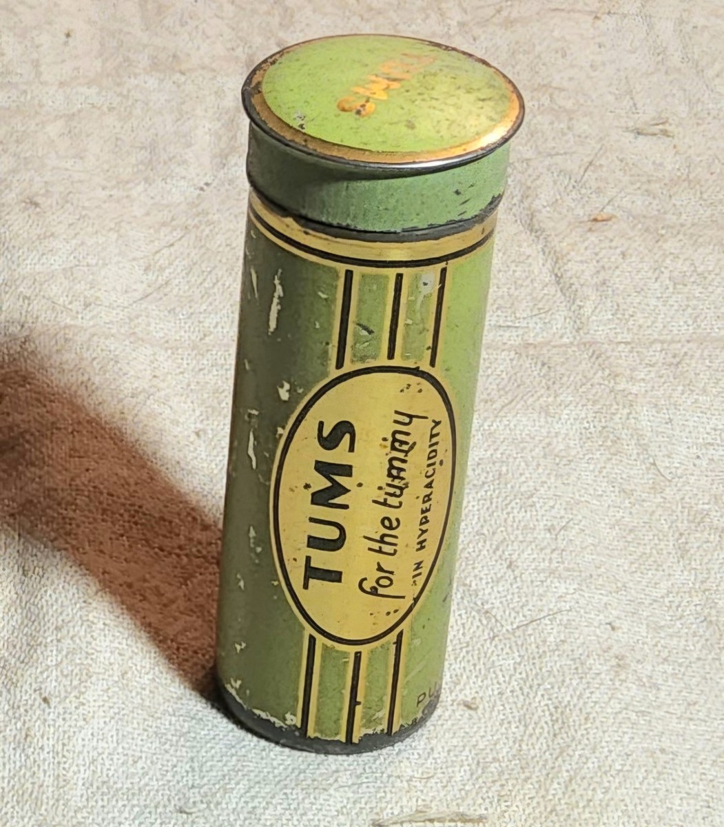 1950s Tums For The Tummy ヴィンテージ温度計 Unique Tums For The Tummy Tim Thermometer - Discover