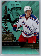 2016-17 Fleer Flair Showcase Rookies Jimmy Vesey Rookie #40 RC New York Rangers