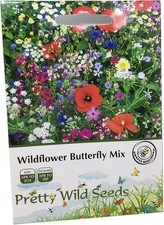 5g Wildflower Bee & Butterfly Meadow Mix Packet 100% Pure Wild Flower Seeds with 1196.00 per kilo