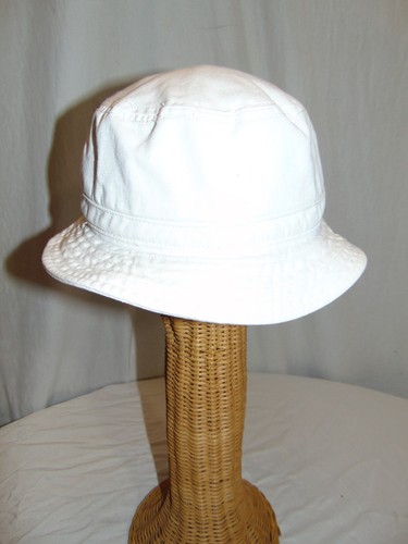 Adidas Originals 100% Cotton White Bucket Hat One Size Fits All Unisex - Picture 7 of 7