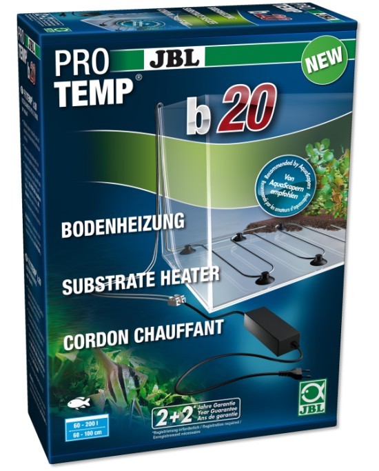 Chauffage de sol JBL ProTemp b20 III pour réussir son premier aquarium planté