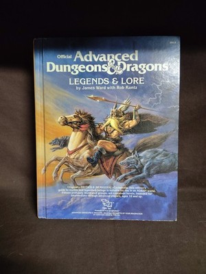 Legends & Lore - AD&D 1st Edition Monster Manual TSR