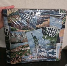 Creative Memories Travel Destinations 12 x 12 Tapestry Scrapbook Album W/ Pages