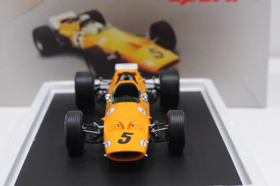 SPARK MCLAREN M7A WINNER BELGIUM GP 1968 #5 BRUCE MCLAREN SCALE 1:18 DIECAST RA - Image 3 of 4