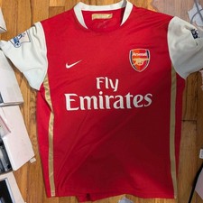 Vintage Cesc Fabergas Arsenal Nike EPL Jersey US M #4 VTG