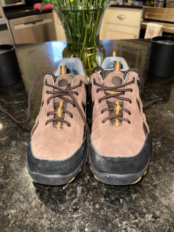 Allrounder Men's Low-Top Hiking Shoes Lace Up Brown/Black US 7.5 M 1576040