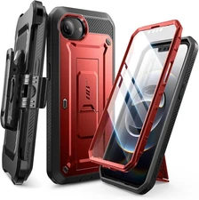 SUPCASE Screen Protector Military-Grade Protection Case For iPhone 16e 6.1 Inch