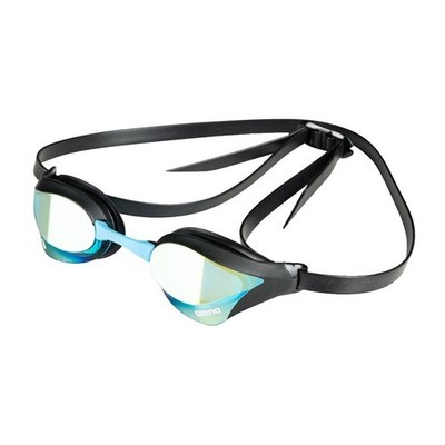 Arena Unisex Cobra Core Swipe Anti-fog Racing Swimming Goggles - Aqua/Black