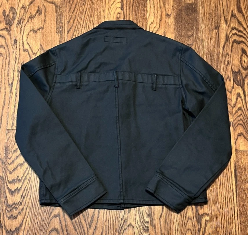 Marithe Francois Girbaud Jacket Womens Medium Denim Black Y2K Streetwear Jeans - image 2 of 3