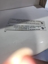 VINT. CHICAGO PNEUMATIC TOOL CO. - DETROIT, MI. TAPE SPOOL MEAS. & RR SPEED COMP