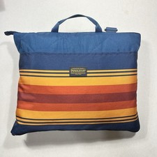 Pendleton Outdoor Packable Blanket 60"x72" Picnic Camping Red Orange Yellow