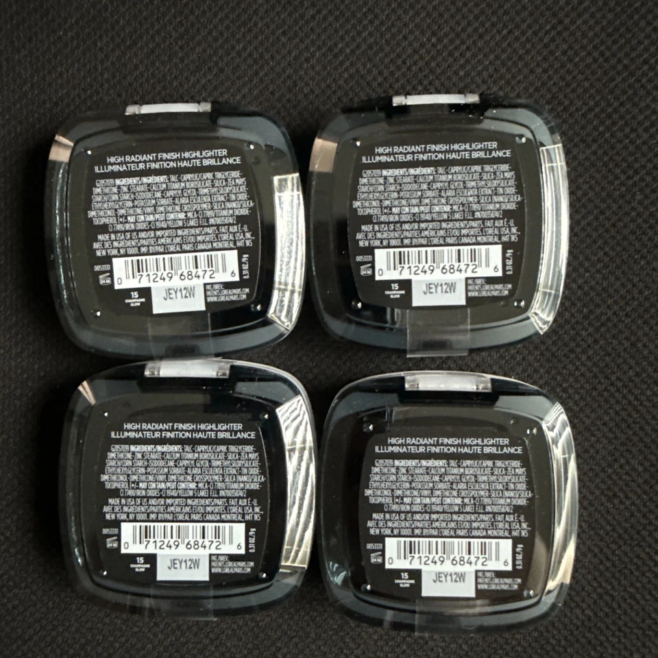 4 iluminadores iluminadores Loreal infalibles 24H Fresh Wear 15 brillo champán Foto 2 de 2