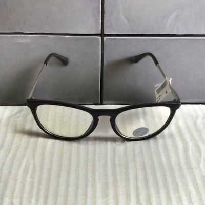 Nordstrom Square Round Off Blue Lens Blocking UV Protection NWT
