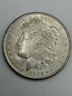 1921 P D & S 3 coin Lot Morgan Silver Dollar $1 Circulated Ungraded Uncertified — photo 3