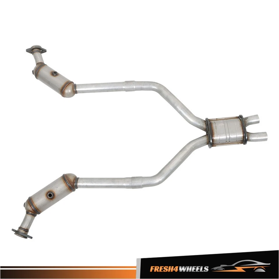 Catalytic Converter Set For 2003-2005 Ford Thunderbird / 2003-06 Lincoln LS 3.9L - Image 2 of 4