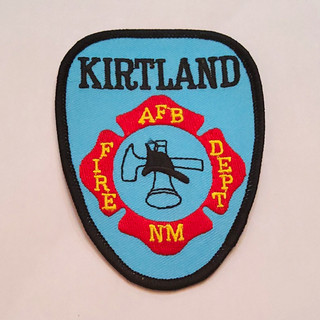 Kirtland Air Force Base New Mexico Fire Department Patch USAF AFB