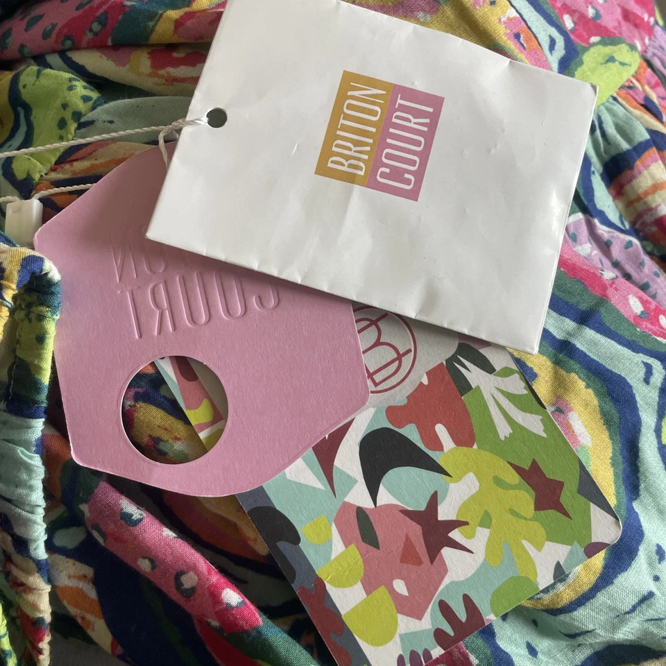 Nuevo con etiquetas Vestido Briton Court 12Y Estampado Fruta Foto 4 de 4