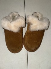 Koolaburra By UGG S/N 1015823 Milo Brown Suede Scuff Slipper Women Size 7