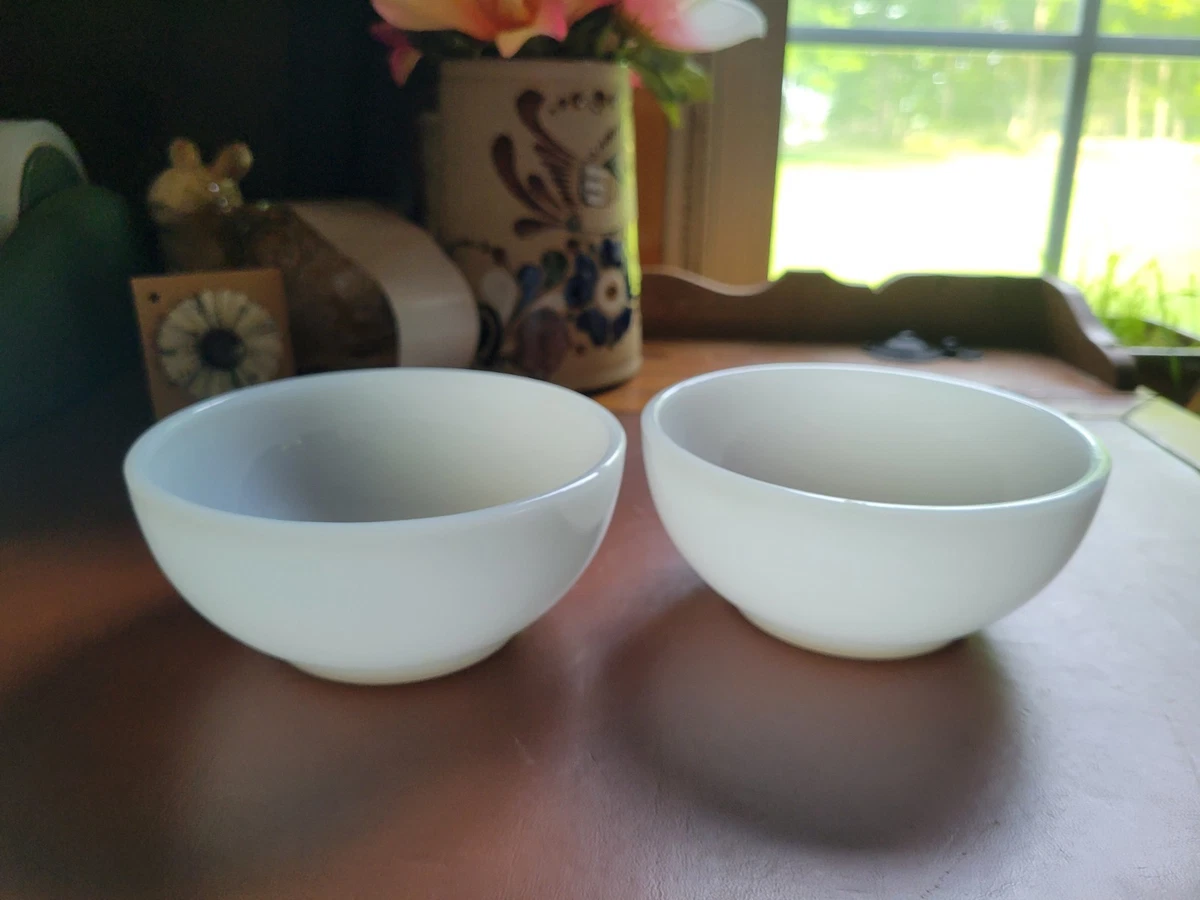 Fire King White Soup Bowl for sale | eBay