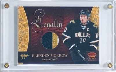 2010-11 Panini Crown Royale Loyalty /25 Brenden Morrow #BM Dallas Stars SSP  