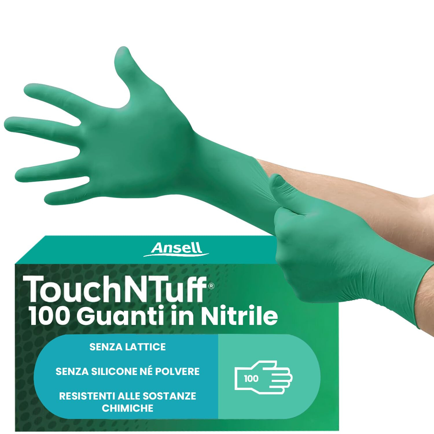 Guanti Nitrile Professionali Ansell 92-600: Ideali per Detailing