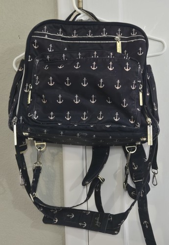 Jujube bff nautical The Admiral bag anchors diaper bag / Backpack - Picture 1 of 11