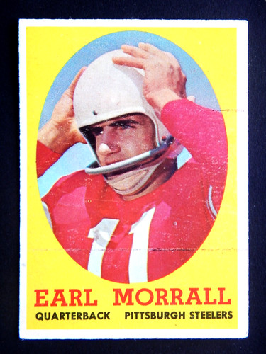 Earl Morrall #57 1958 Topps card