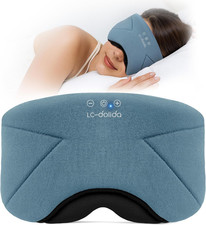 Sleep Mask with Headphones Bluetooth 5.4, Wireless Music Eye Mask for Sleeping