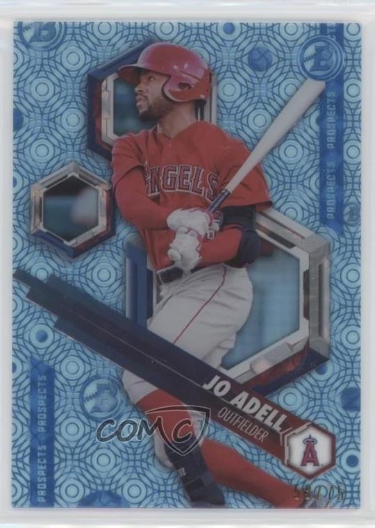 2018 Bowman High Tek Prospects 58/75 Jo Adell #PHT-JA 0vf5