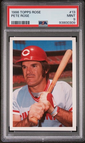 1986 Pete Rose #13