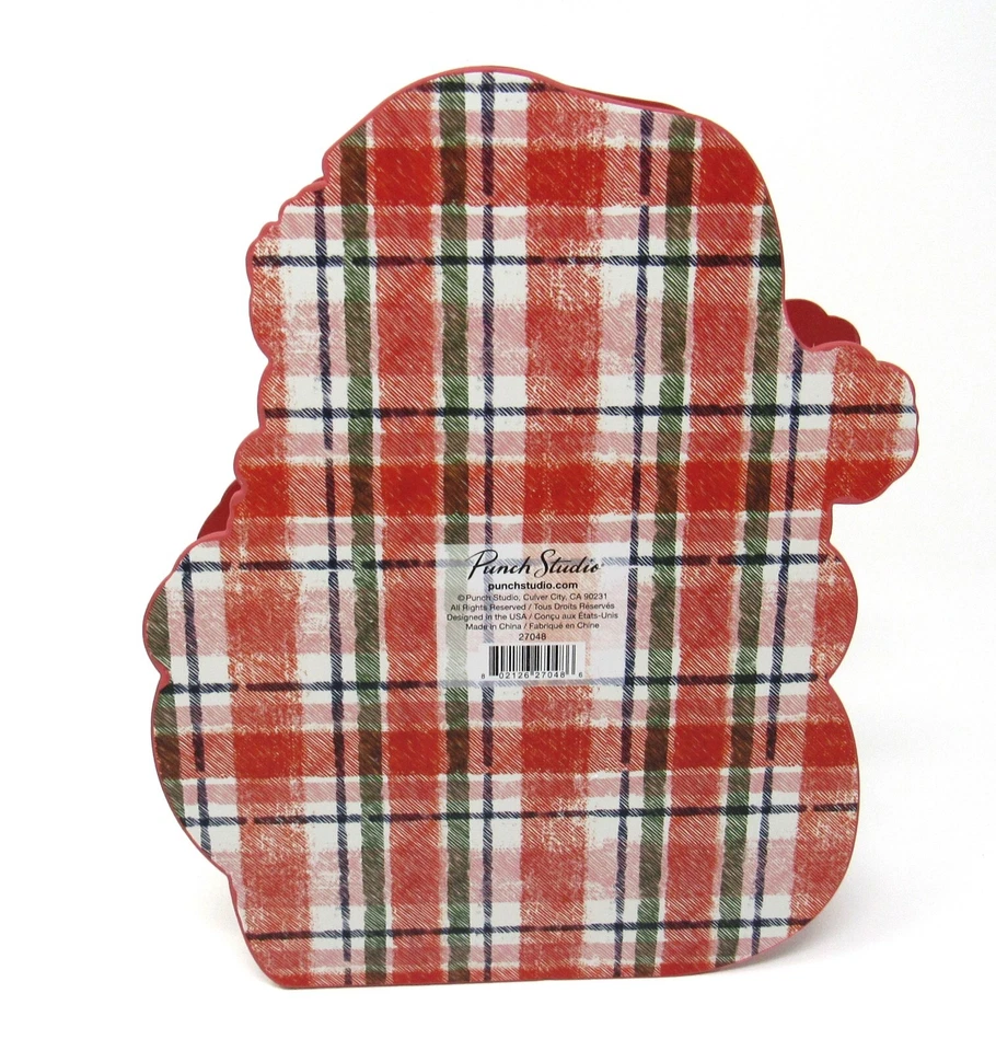 Punch Studio Die Cut Keepsake Box Christmas Jolly Santa Claus 27048 - Image 4 of 4