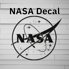 Nasa Space Sticker Laptop Macbook Waterbottle Car Decal