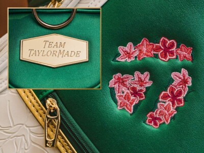 TAYLORMADE 2025 SEASON OPENER MASTERS EDITION STAFF BAG WHITE