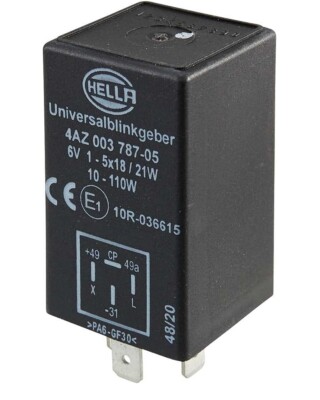 Hella Blinkgeber Blinkerrelais Trabant Simson MZ TS150 TS250 6V 1-5 x18/ 21W +5W