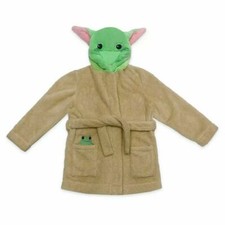 DISNEY STAR WARS The Child Plush Robe for Women   The Mandalorian NEW with tag