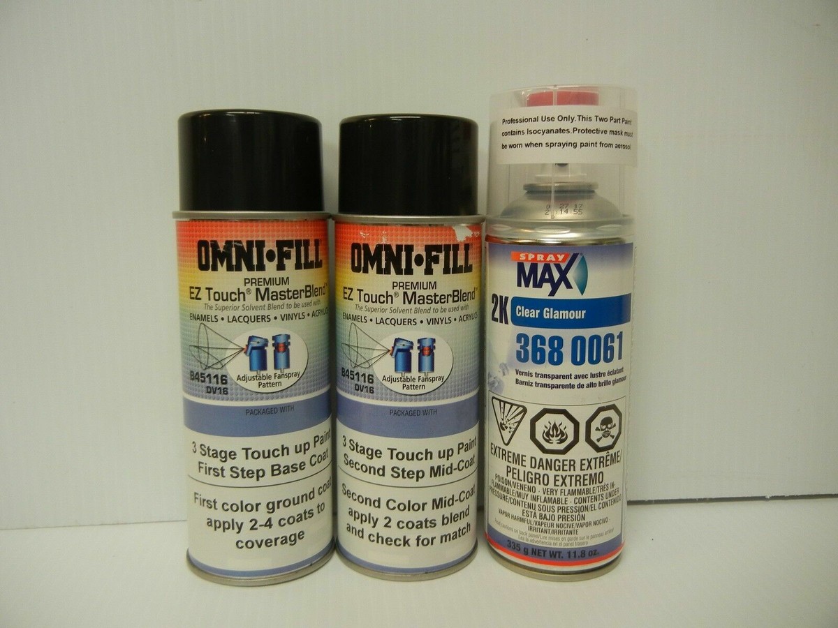 Premium 3 stage Spray Paint set code 062 Crystal White Pearl