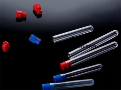 30-100PCS Plastic Clear Container Bottle Lab Test Tubes Vial Sample New
