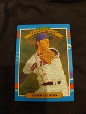 1991 Donruss Diamond Kings Roger Clemens baseball card Boston Red Sox #9 mint