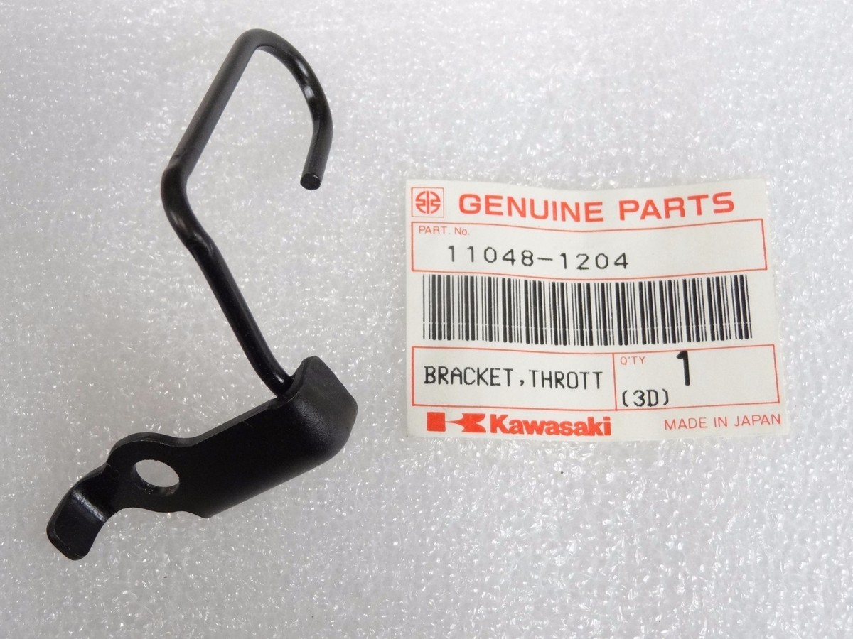 ハッピー Kawasaki NOS NEW 11048-1204 Throttle Cable Bracket ZX ZX600