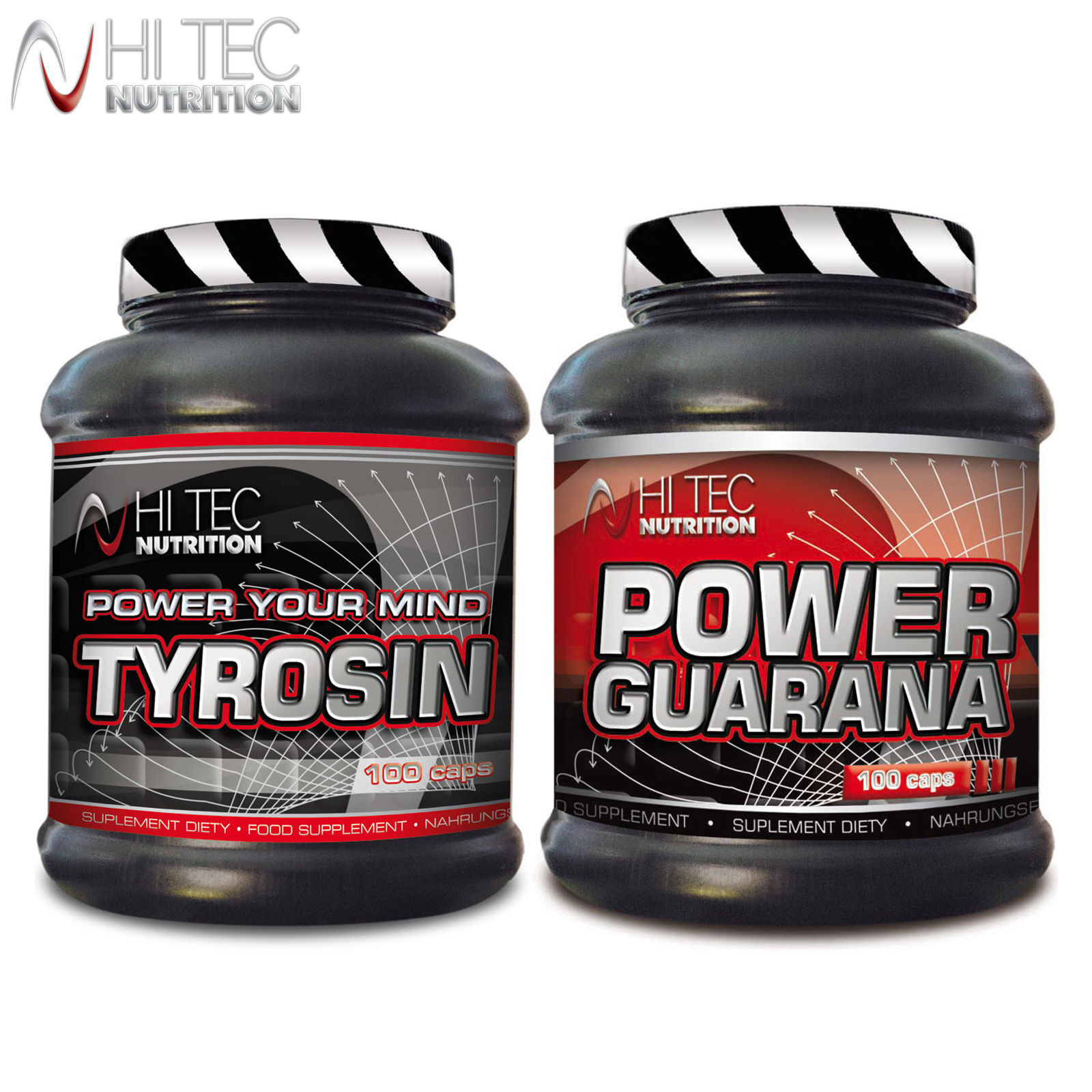 Tyrosine + Power Gurarana Pre-Workout Focus Energy Endurance Booster Caffeine