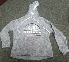 Grey Size Medium Denver Colorado 5280 FT. Hoodie Soft Coconut Creek Trading Co.