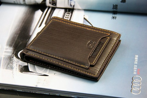 Men's Leather Bifold Wallet Coin Purse ID Credit Card Holder Short Money Clip - Picture 21 of 22